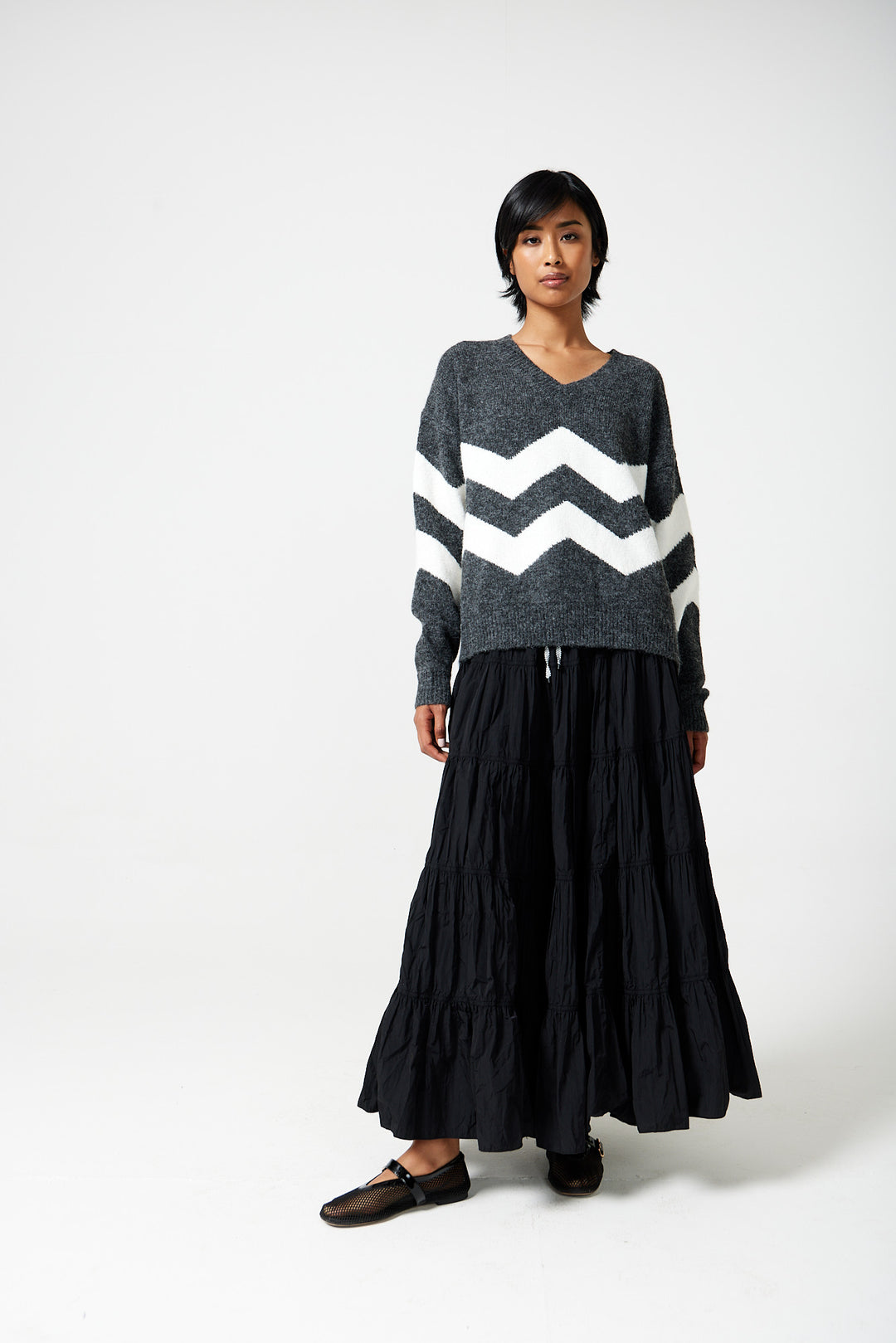 Danney Zig Zag Sweater