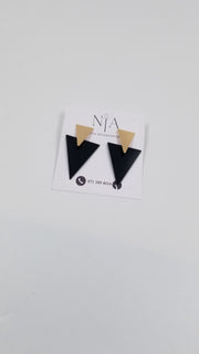 Nish  Triangle Earrings