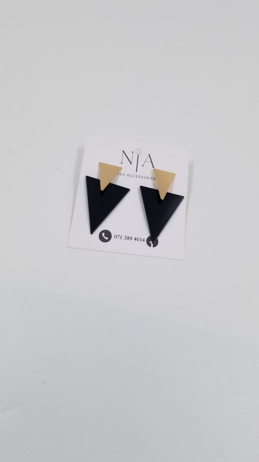 Nish  Triangle Earrings