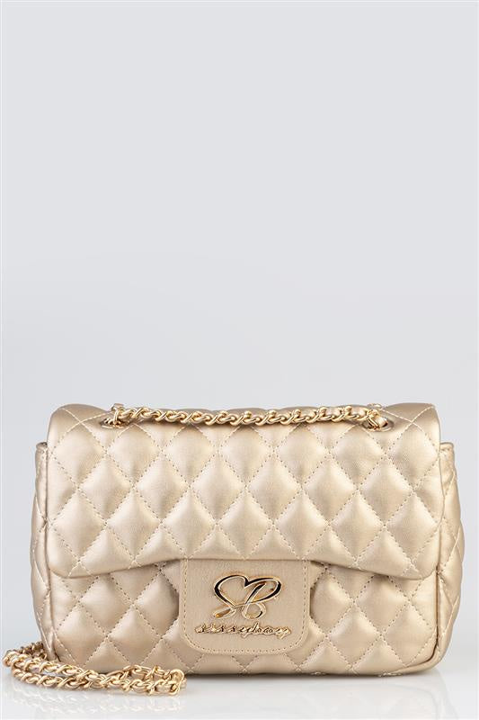 Gold Quilted Bag