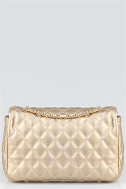 Gold Quilted Bag