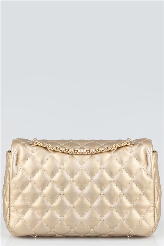 Gold Quilted Bag