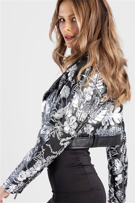 Bling Biker Jacket