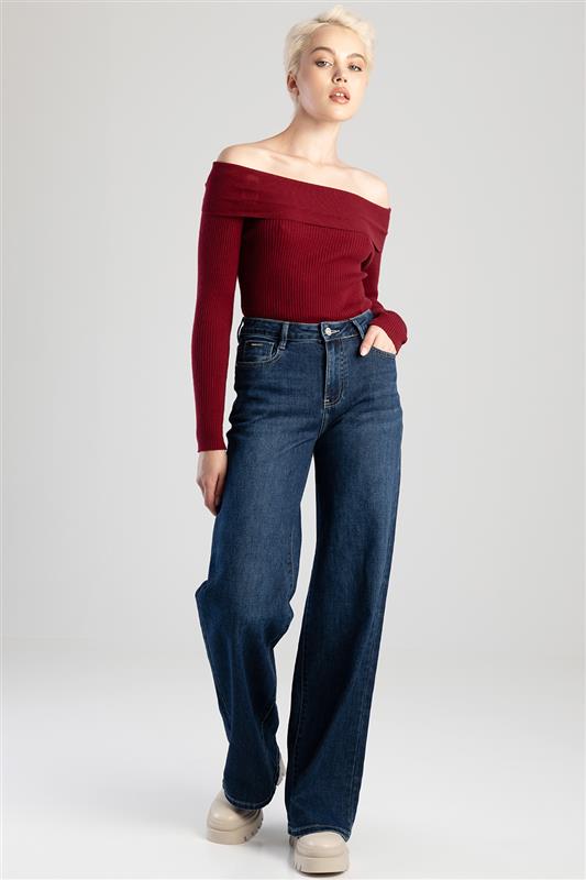 Erin High Rise-Wide Leg Denim