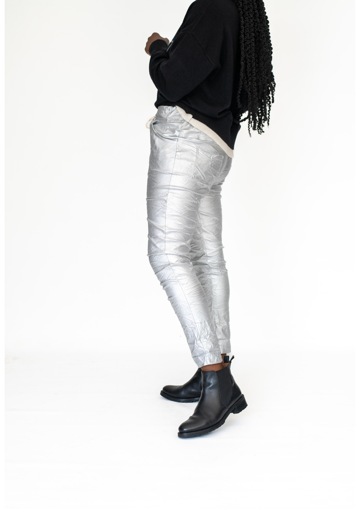 Chale Metallic Pants