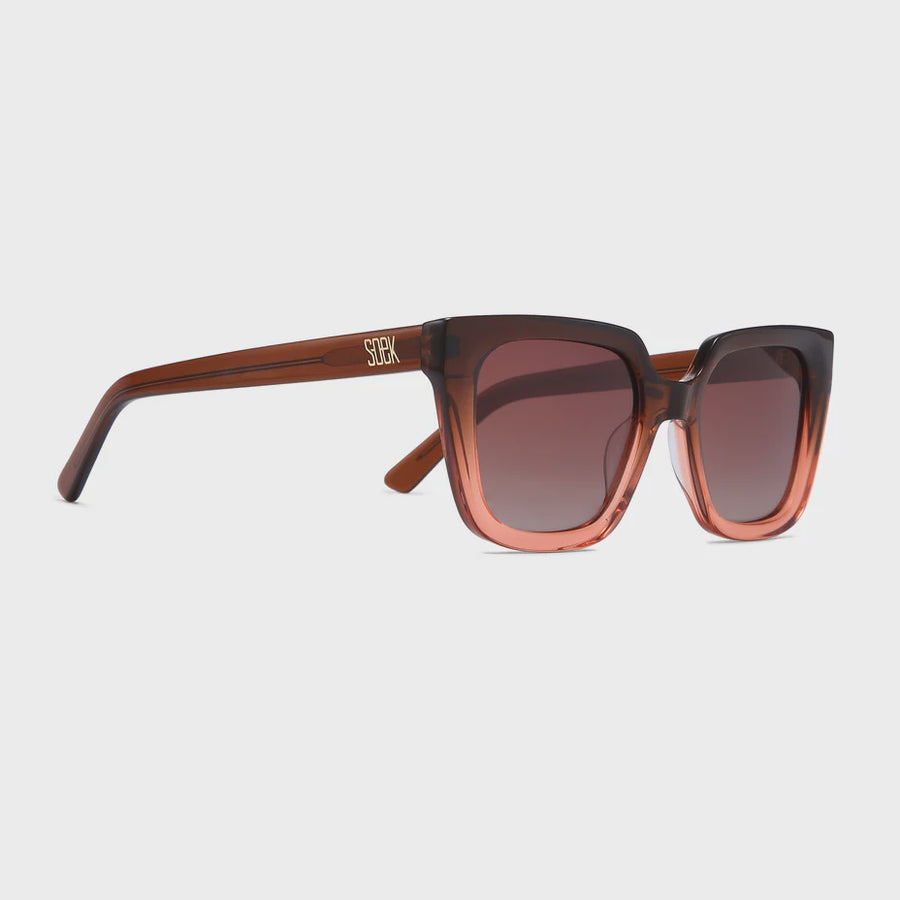 Harper Ombre Brown Sunglasses