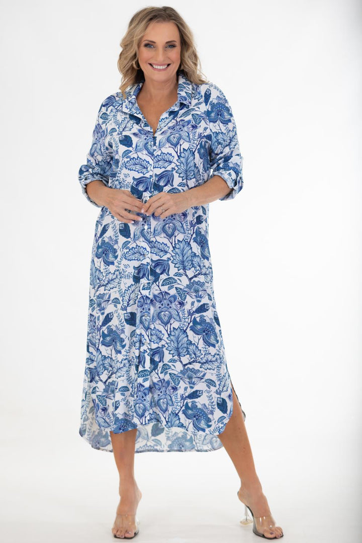 Asmarina Button Dress