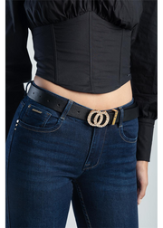 Diamante Buckle Belt