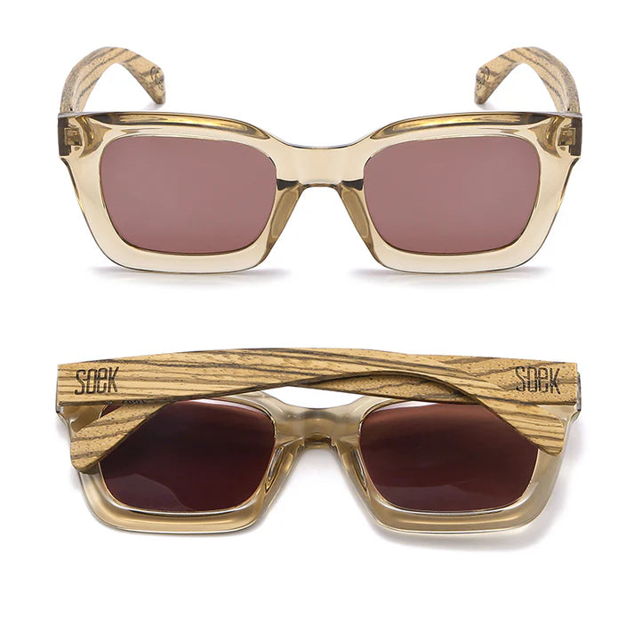 Zahra Champagne Sunglasses