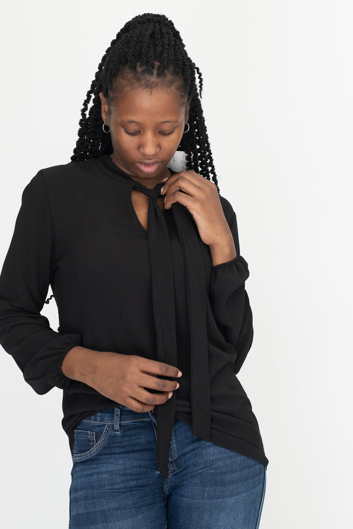 Kitty Bow Blouse