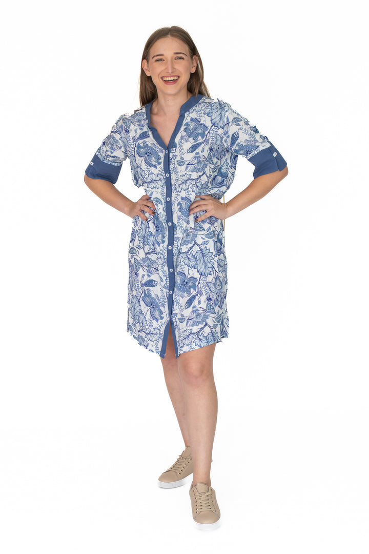 Aneska Button Through Dress