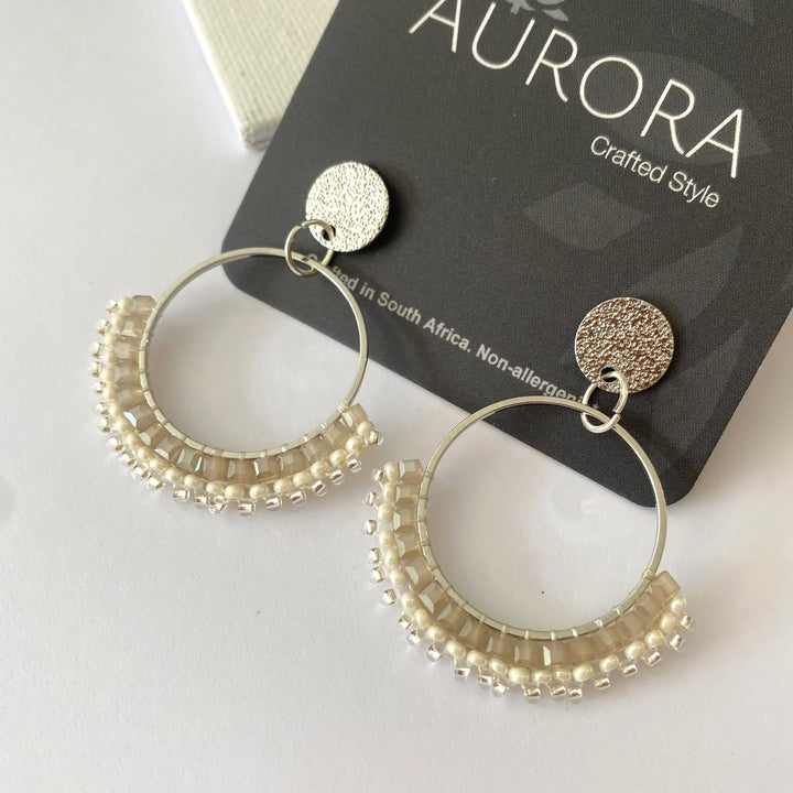 Half Mosaic Earrings