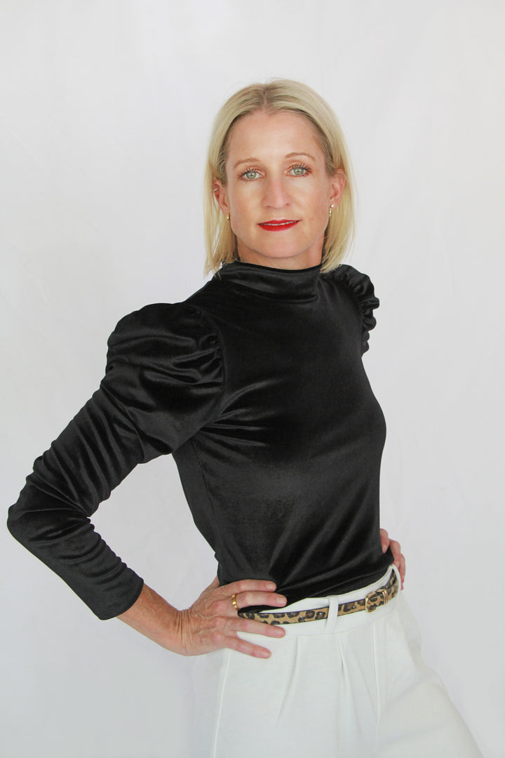 Zani Velvet Top