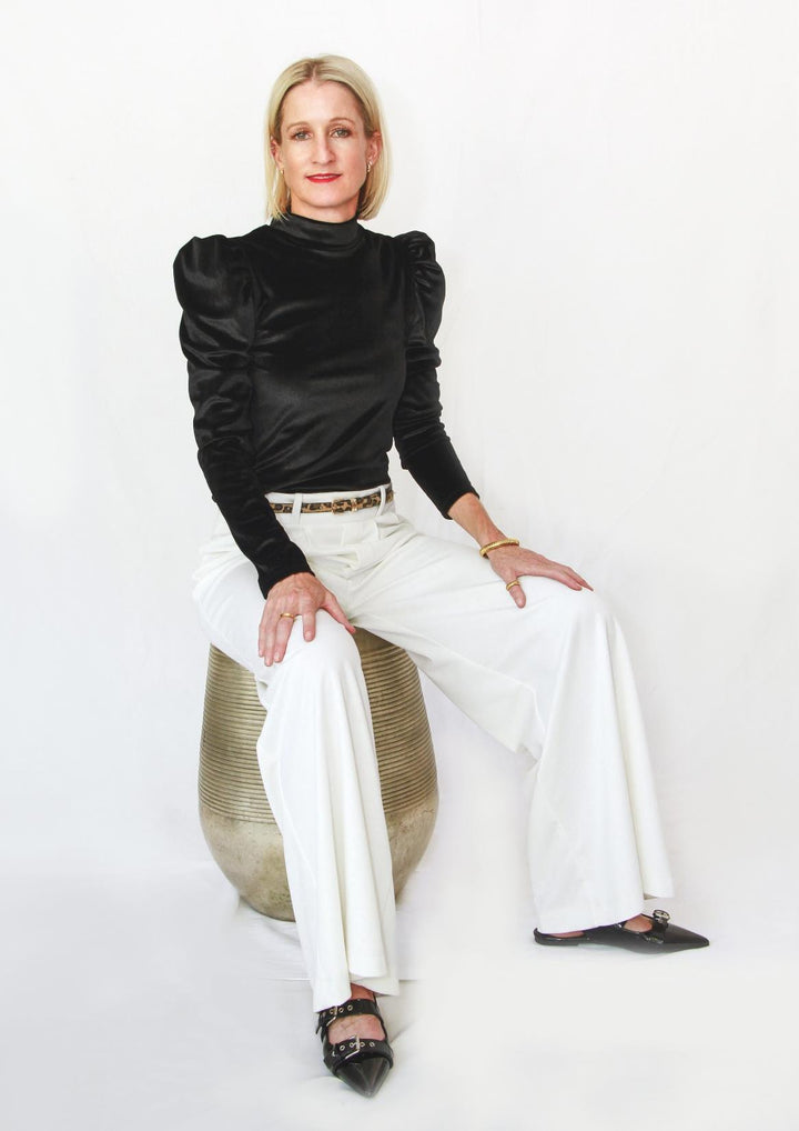Zani Velvet Top