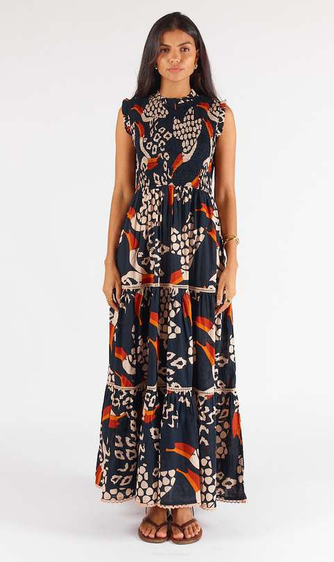 Toucan Maxi Dress