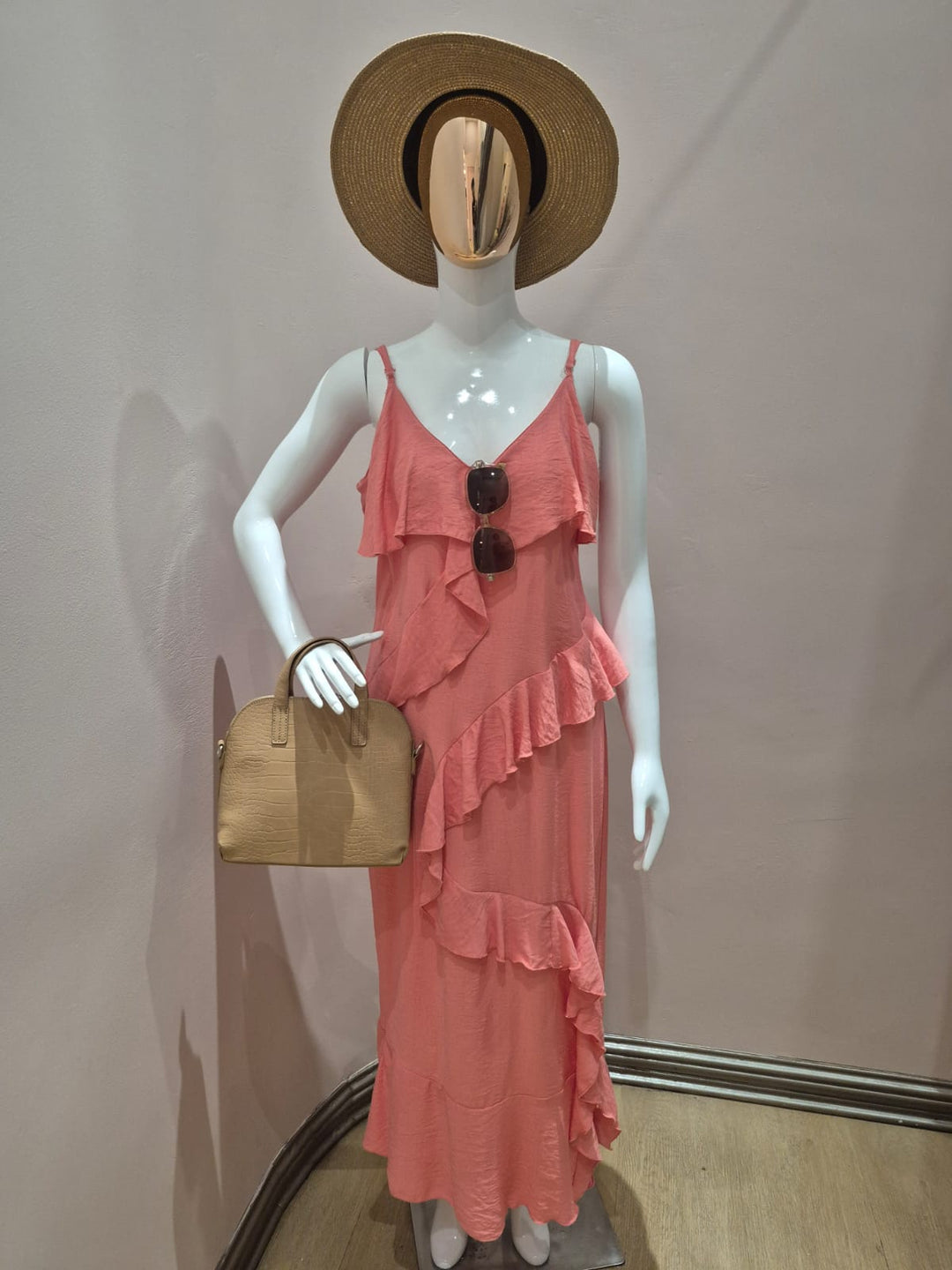 Ailis Flounce Dress