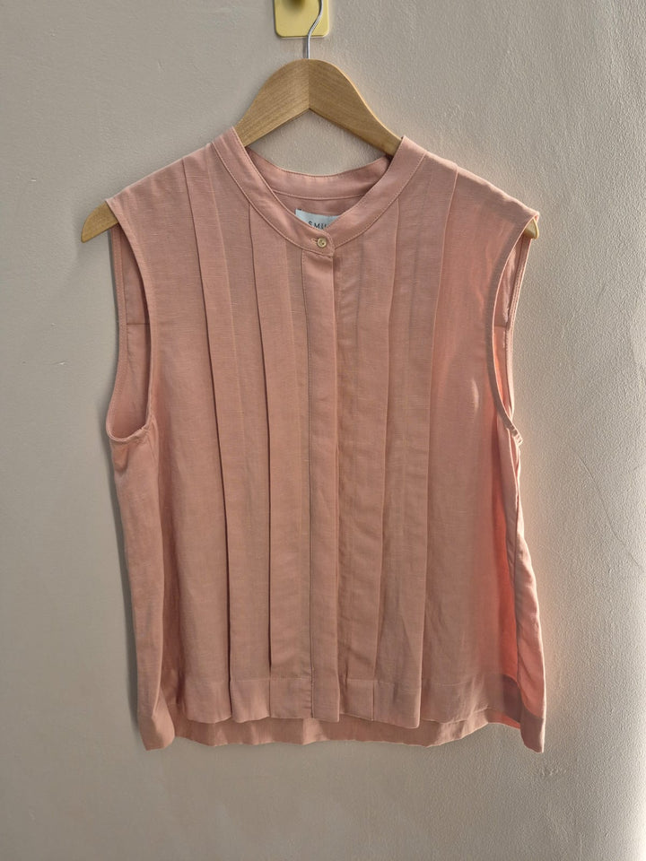 Marci Pleat Top