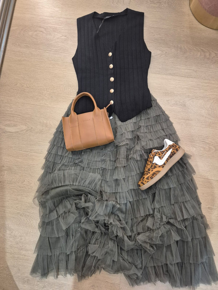 Maryam Mesh Skirt