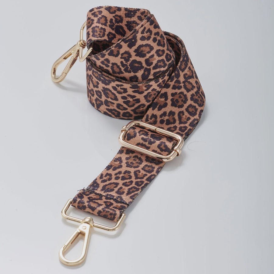 Woven Strap Dark Leopard