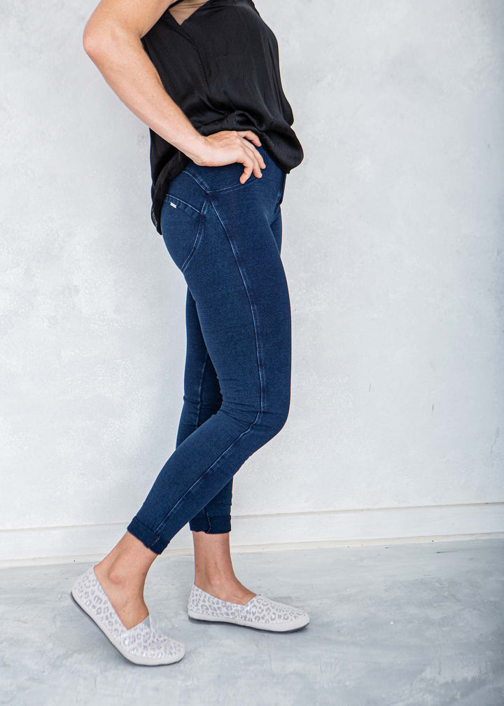 Joey Sculpt Knit Jegging Plain