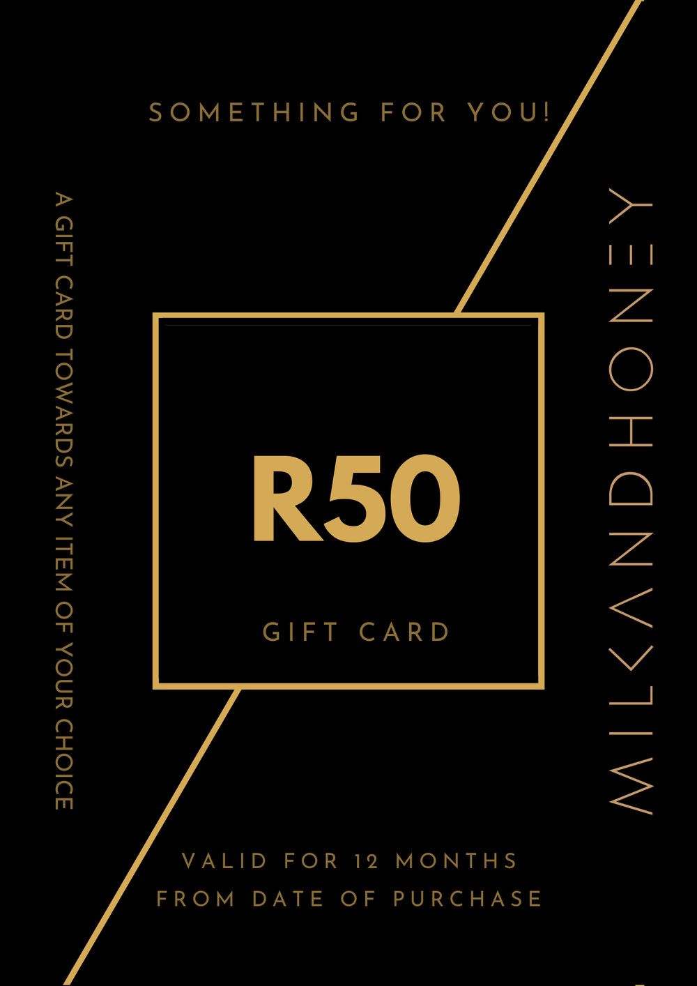 Gift Card - milkandhoneyonline