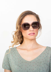 Scarlett Clear Grey Sunglasses