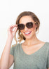 Scarlett Clear Grey Sunglasses